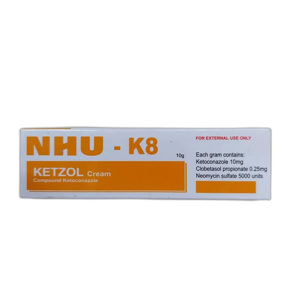 NHU-K8 10 mg / 0.25 mg / 5000 units per g