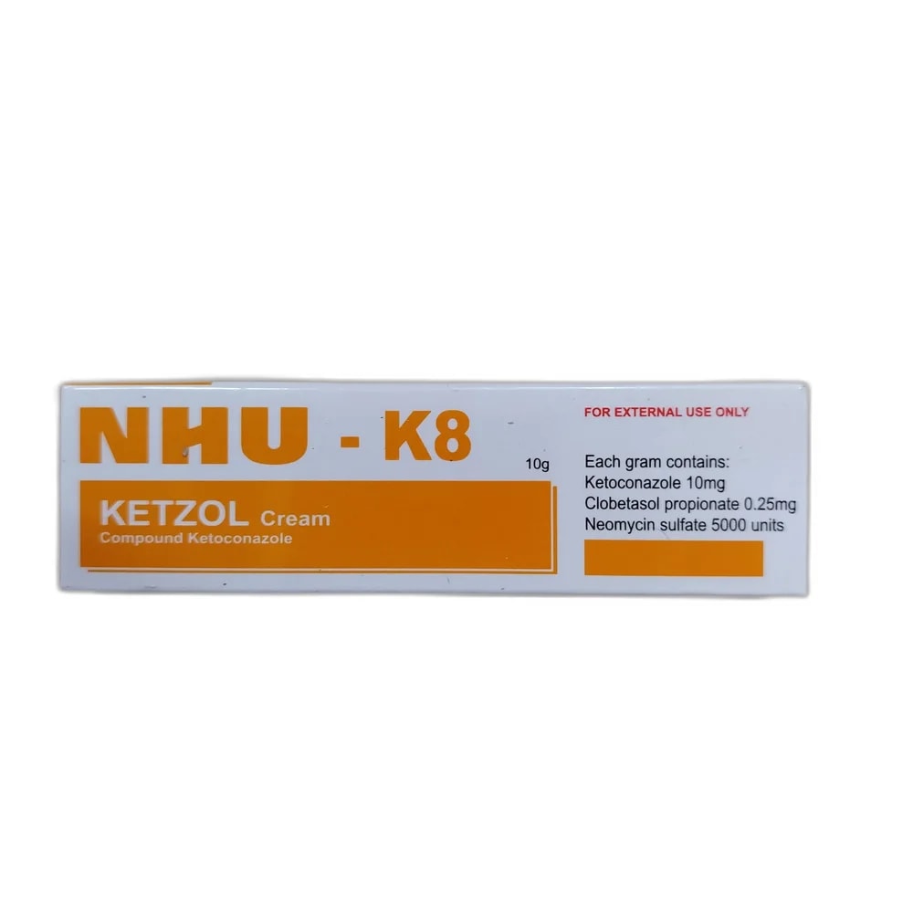 NHU-K8 10 mg / 0.25 mg / 5000 units per g - PHARMACIE LA BELLE PHARMA