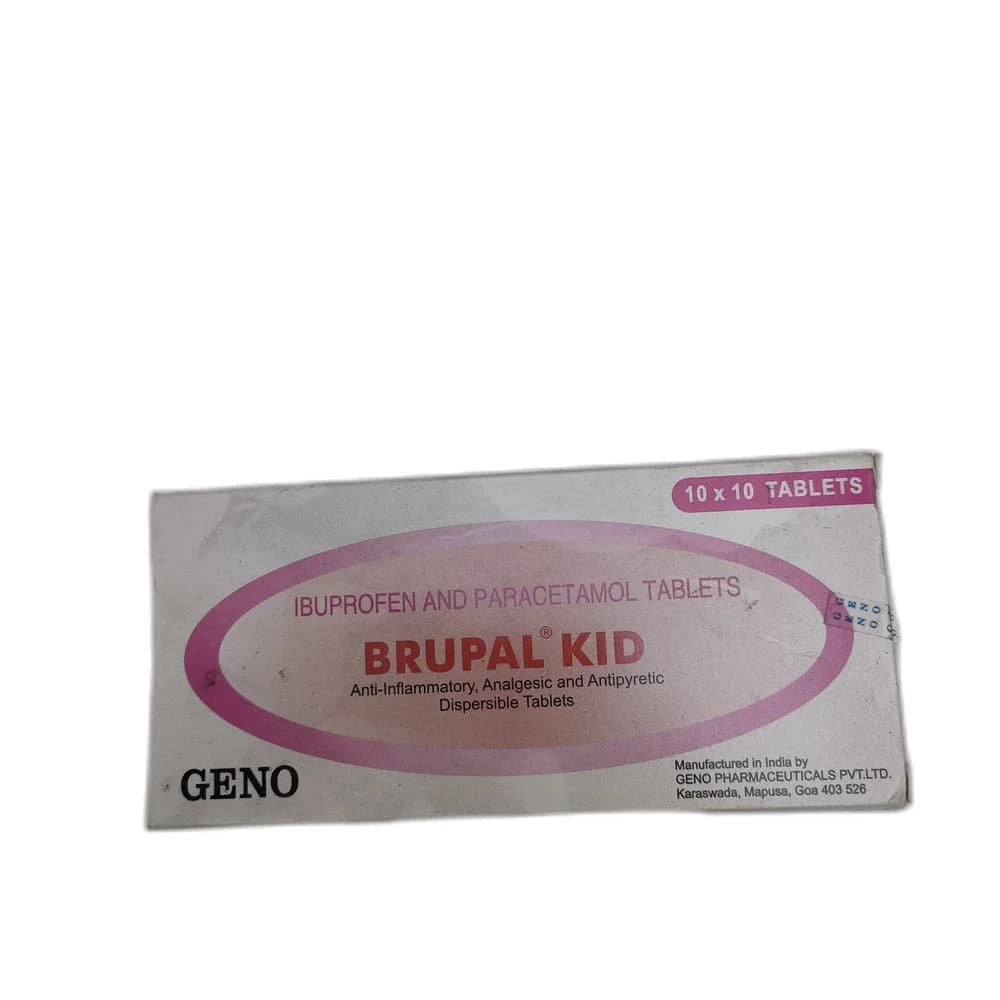 Brupal Kid Ibuprofen 100 mg / Paracetamol 125 mg