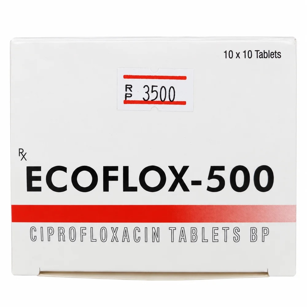 Ecoflox-500 500 mg - Pharmacy Krech hong
