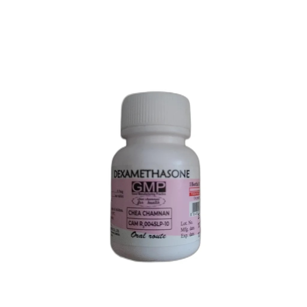 Dexamethasone pink 0.5 mg - PONLEU DOUNG DARA PHARMACY