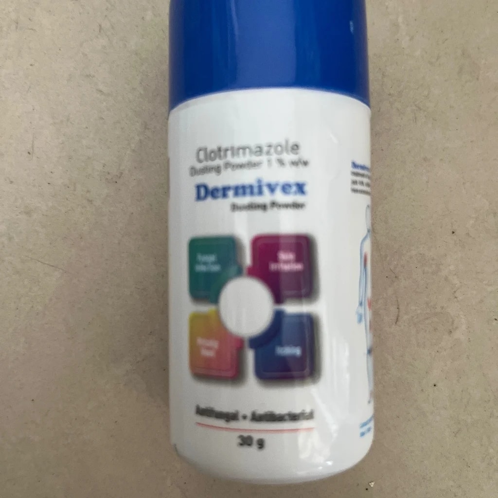Dermivex Dusting Powder 30g - PONLEU DOUNG DARA PHARMACY