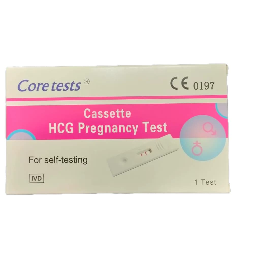 Core Tests HCG Pregnancy Cassette