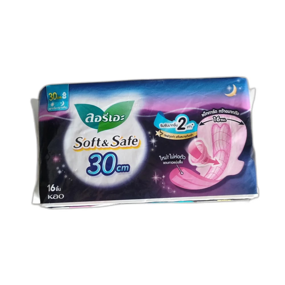 Laurier Soft & Safe Night Use Sanitary Pads 300 mm - SUKHA PHARMACY