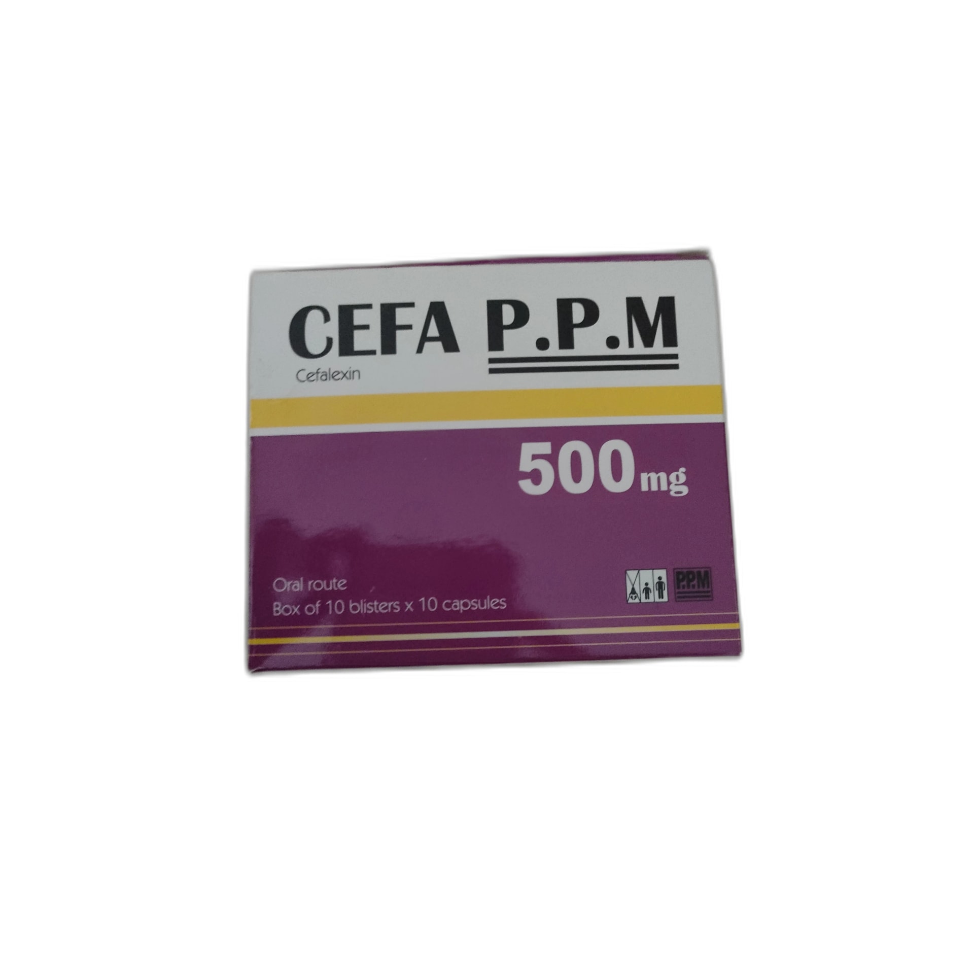 Cefa P.P.M 500 mg - PONLEU DOUNG DARA PHARMACY