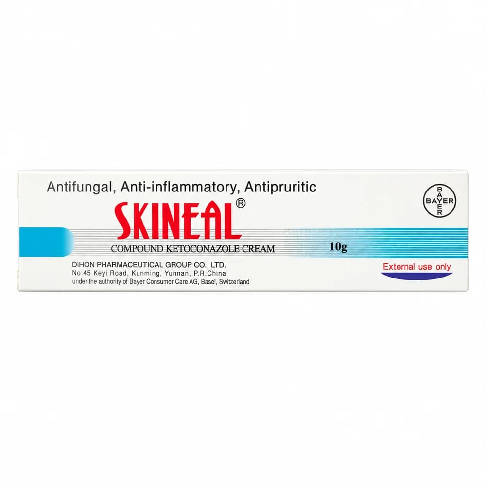 Skineal Ketoconazole 10 mg/g / clobetasol propionate 0.5 mg/g