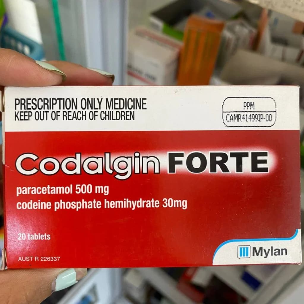 CODALGIN FORTE Paracetamol 500 mg + Codeine phosphate hemihydrate 30 mg