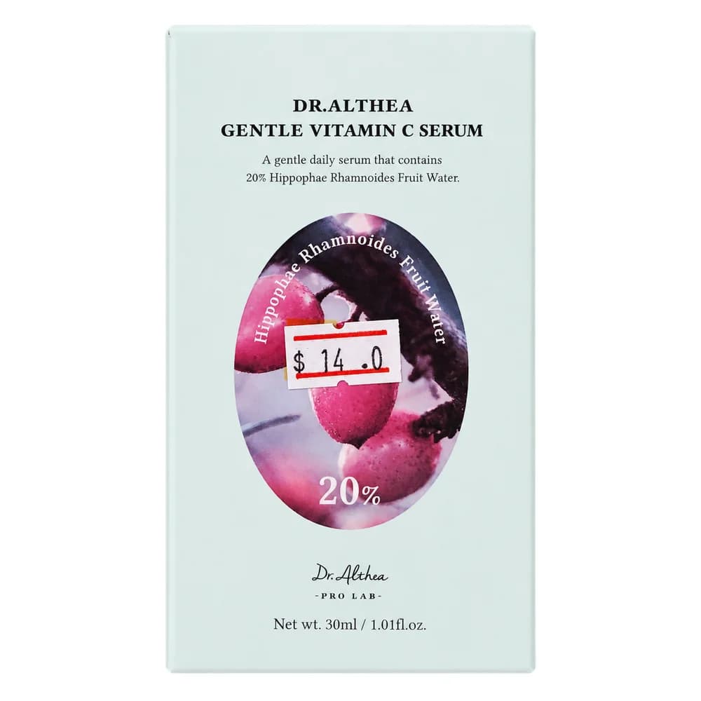 Dr. Althea Gentle Vitamin C Serum 20% Hippophae rhamnoides fruit water