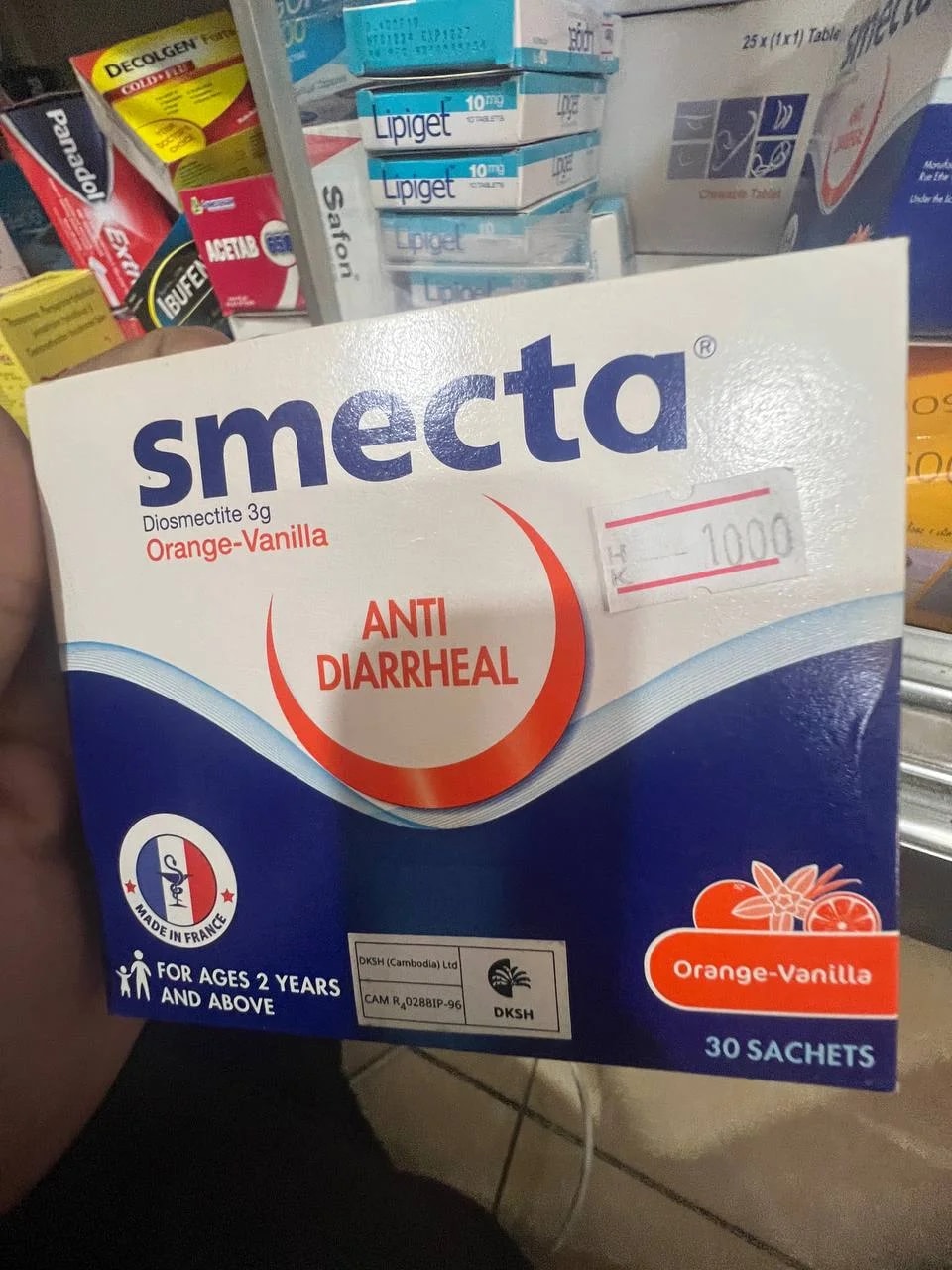 Smecta 3g - MONGKUL SOKHAPHEAP PHARMACY