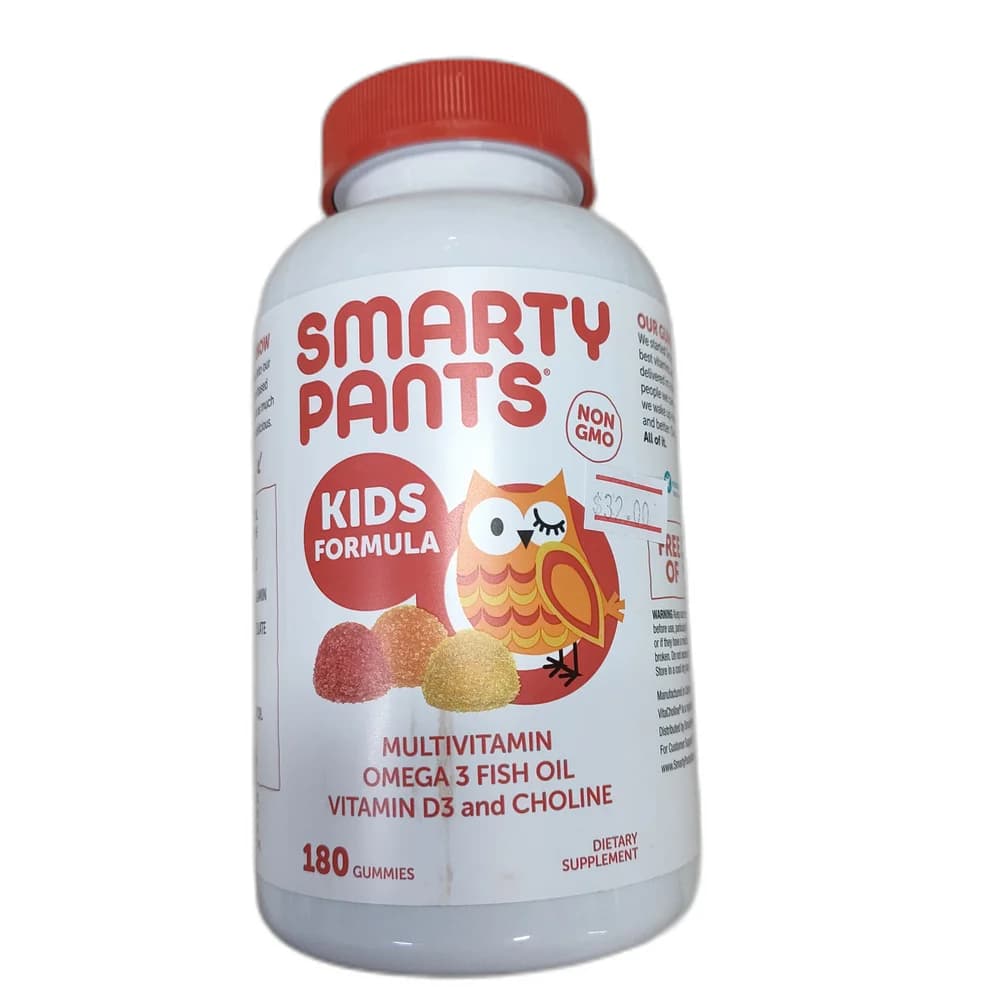 SmartyPants Kids Formula 180 gummies