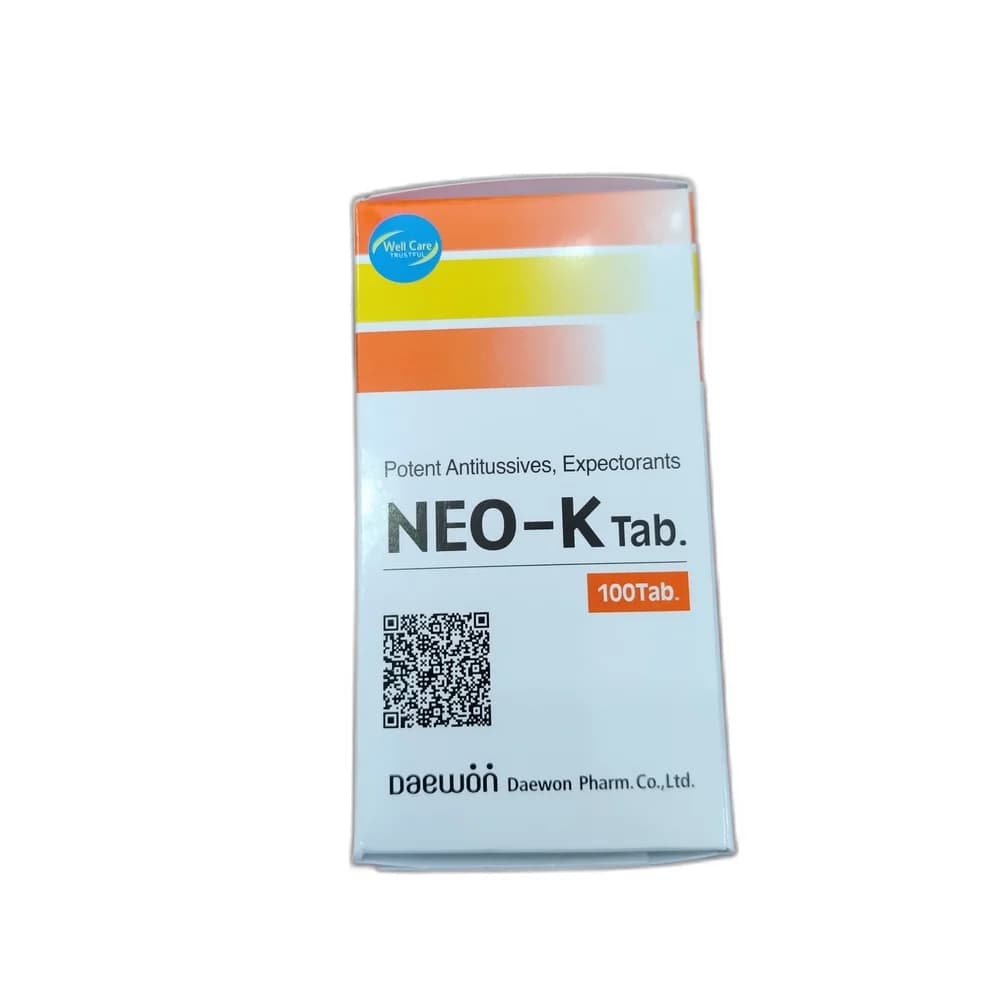 Neo-K 5 mg / 50 mg / 17.5 mg / 1.5 mg