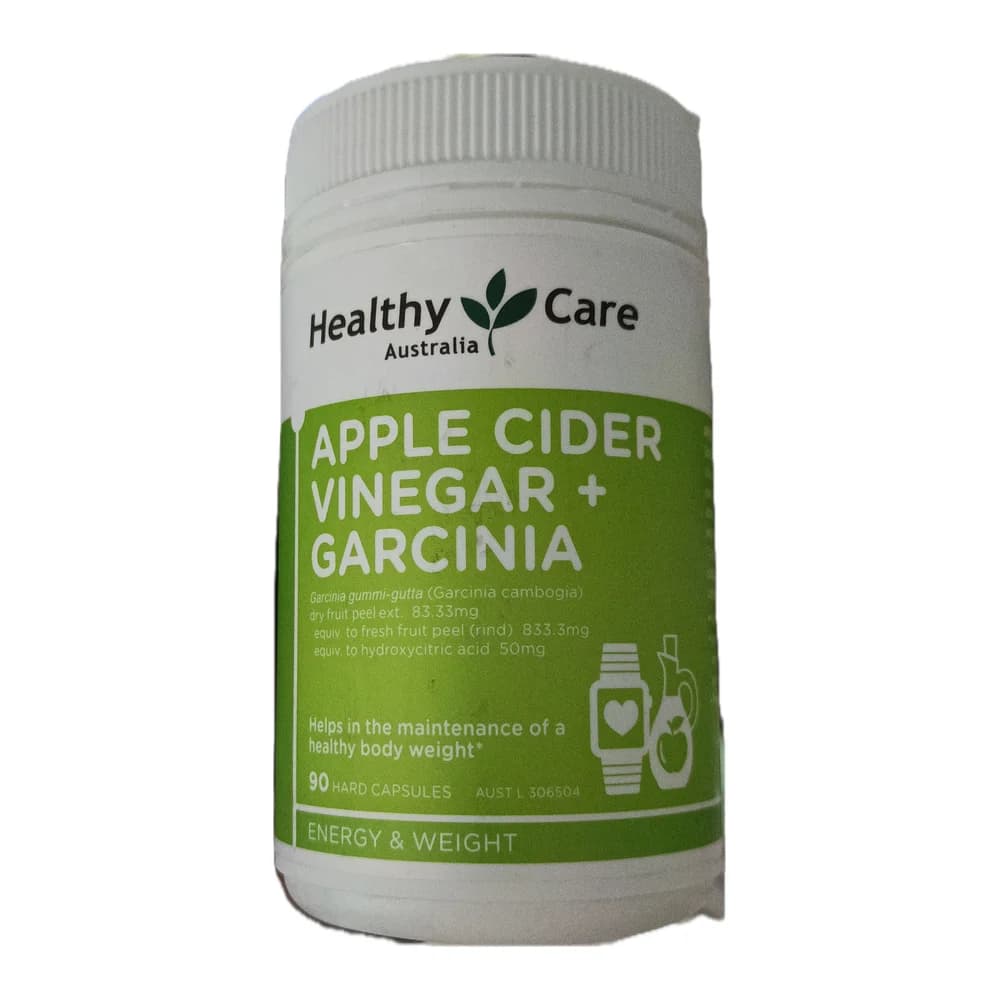 Healthy Care Apple Cider Vinegar + Garcinia Garcinia cambogia extract 83.33 mg (HCA 50 mg)