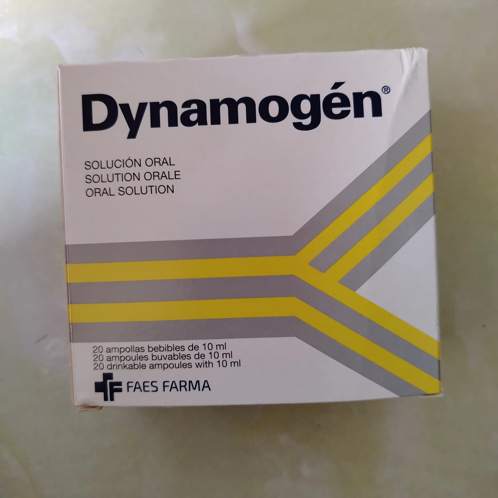 Dynamogen 3 mg / 1 g per ampoule