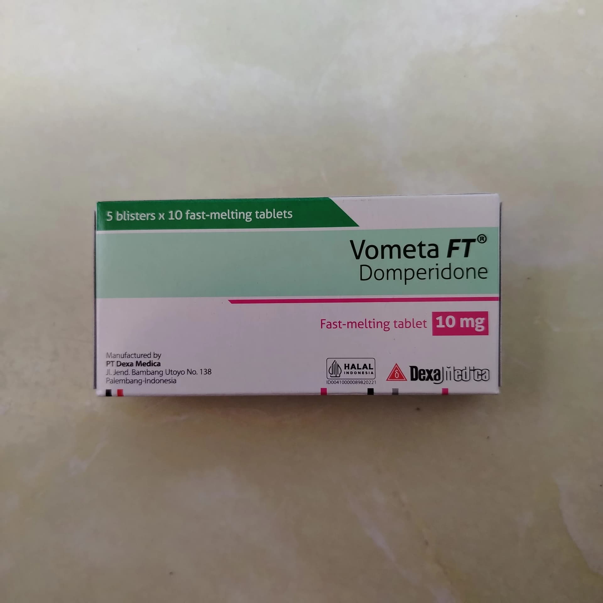 Vometa FT 10 mg