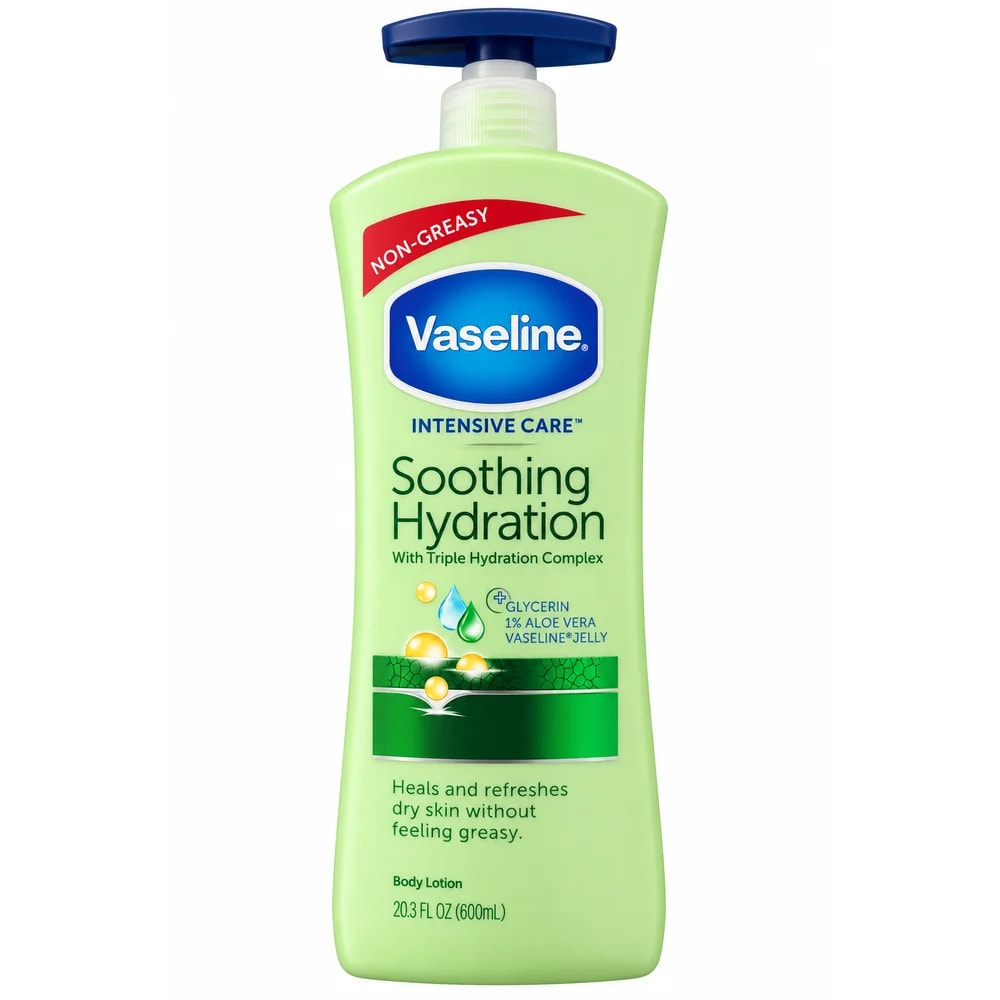 Vaseline Intensive Care Soothing Hydration Body Lotion 600 ml - Pharmacy Krech hong
