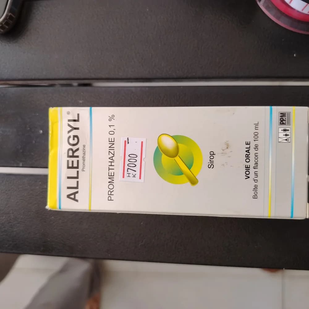 Allergyl Promethazine 0.1% (5 mg per 5 mL)