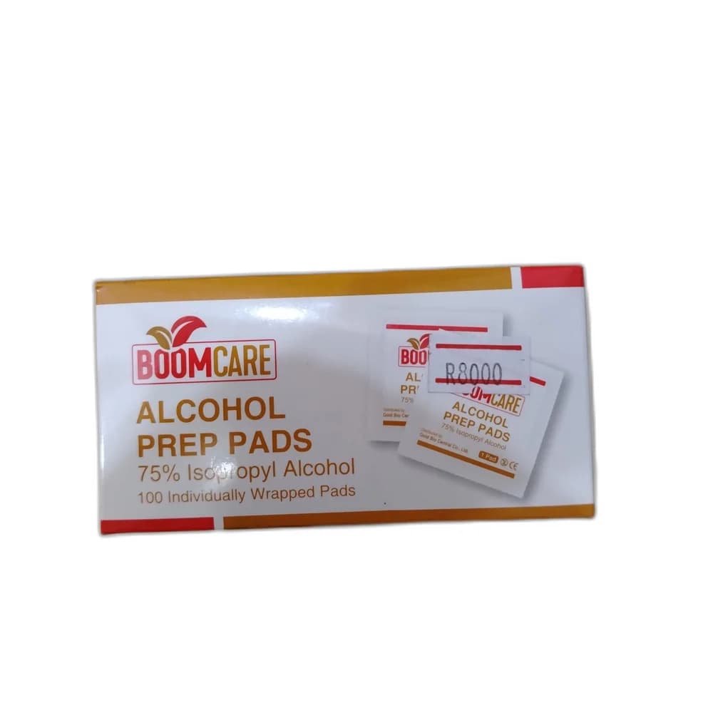 Boomcare Alcohol Prep Pads 75% v/v