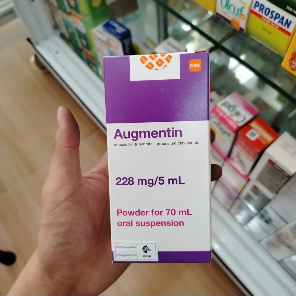 Augmentin 228 mg/5 mL