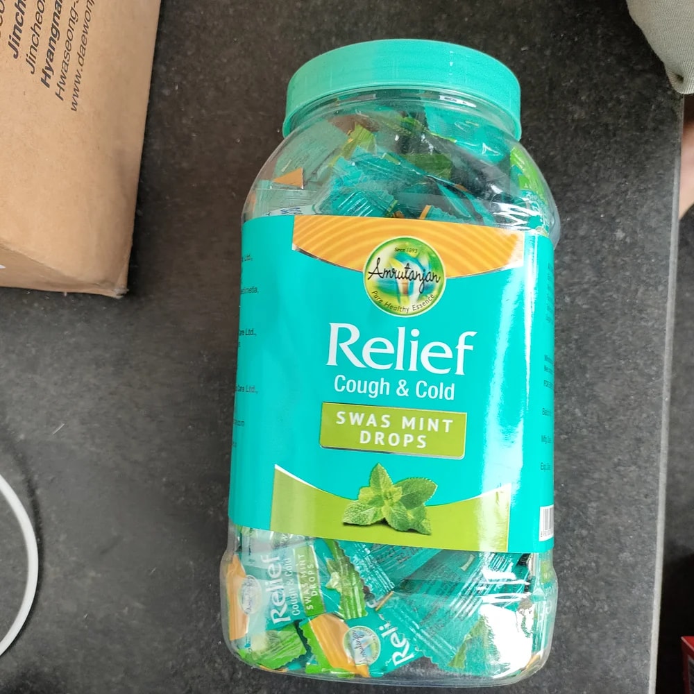 Amrutanjan Relief Swas Mint Drops - LEAN LEAN PHARMACY