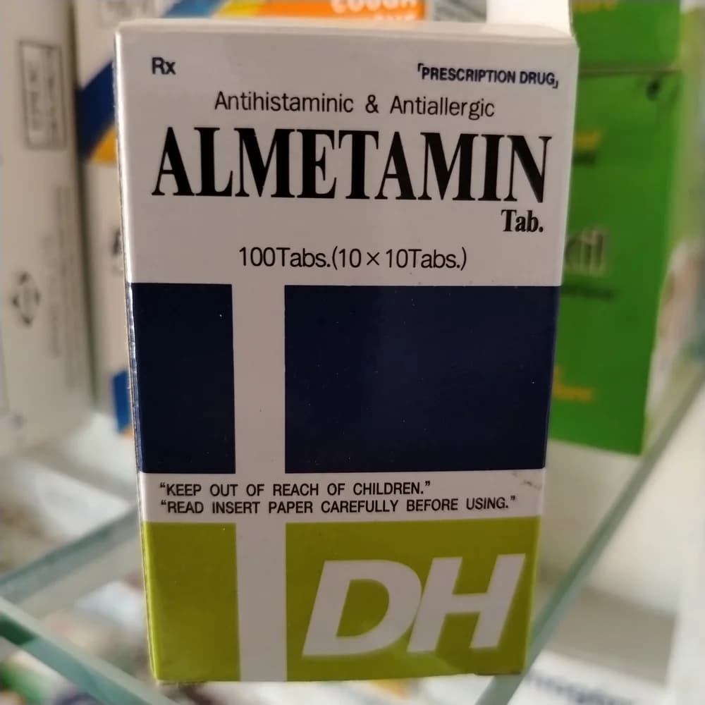 Almetamin Betamethasone 0.25 mg / Dexchlorpheniramine maleate 2 mg