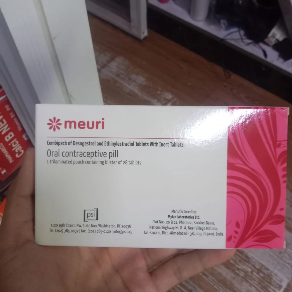 Meuri Desogestrel 150 micrograms / ethinylestradiol 30 micrograms - Kim Yi