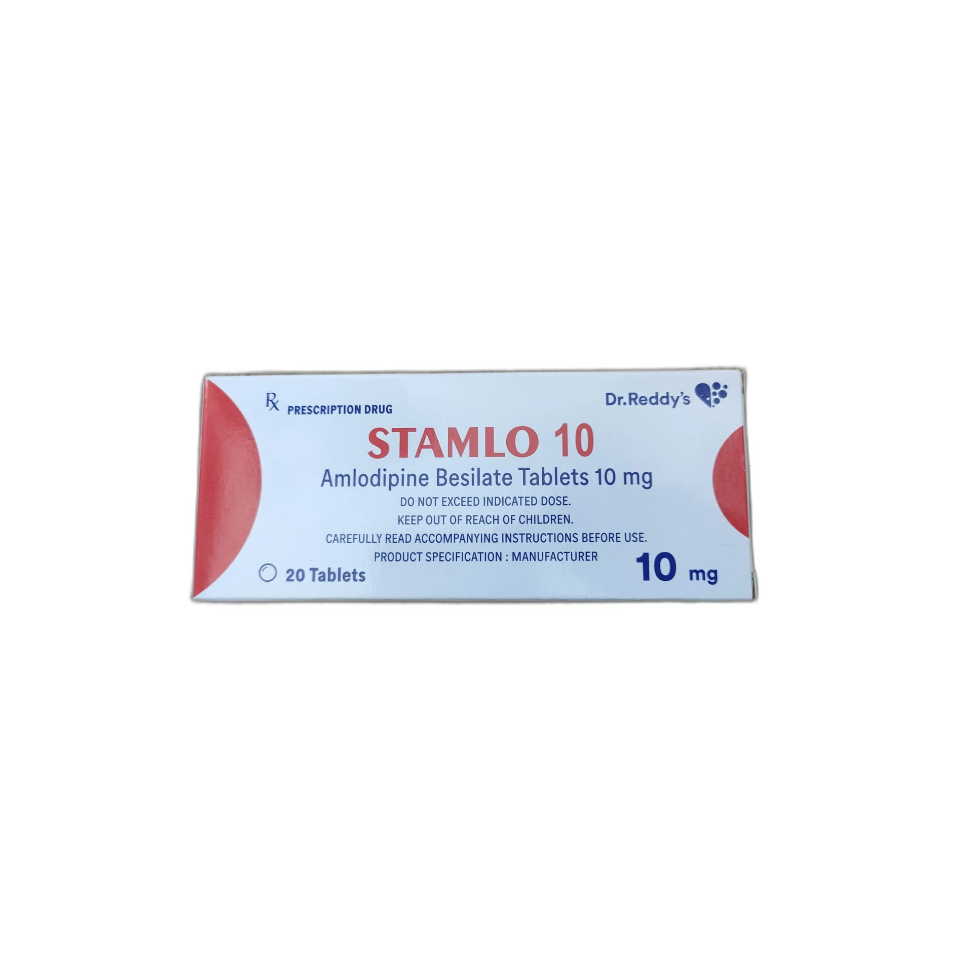 Stamlo 10 Amlodipine 10mg 10 mg