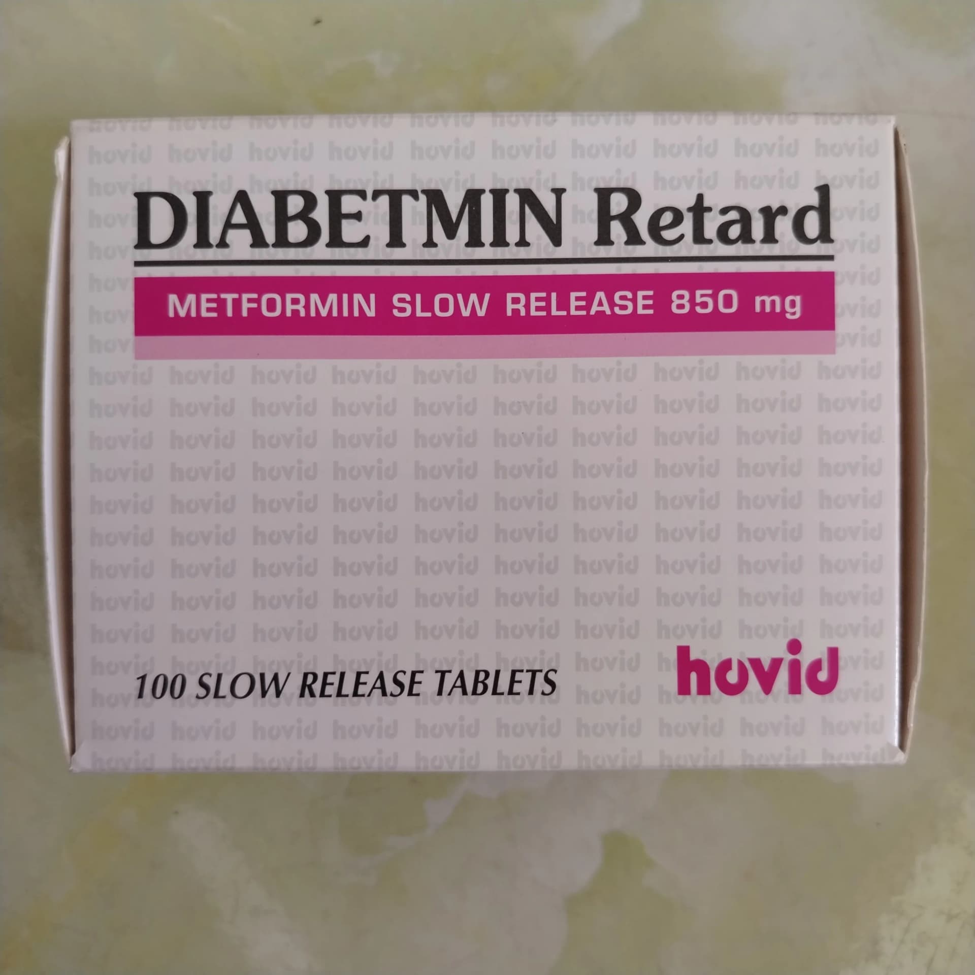 Diabetmin Retard 850mg 850mg