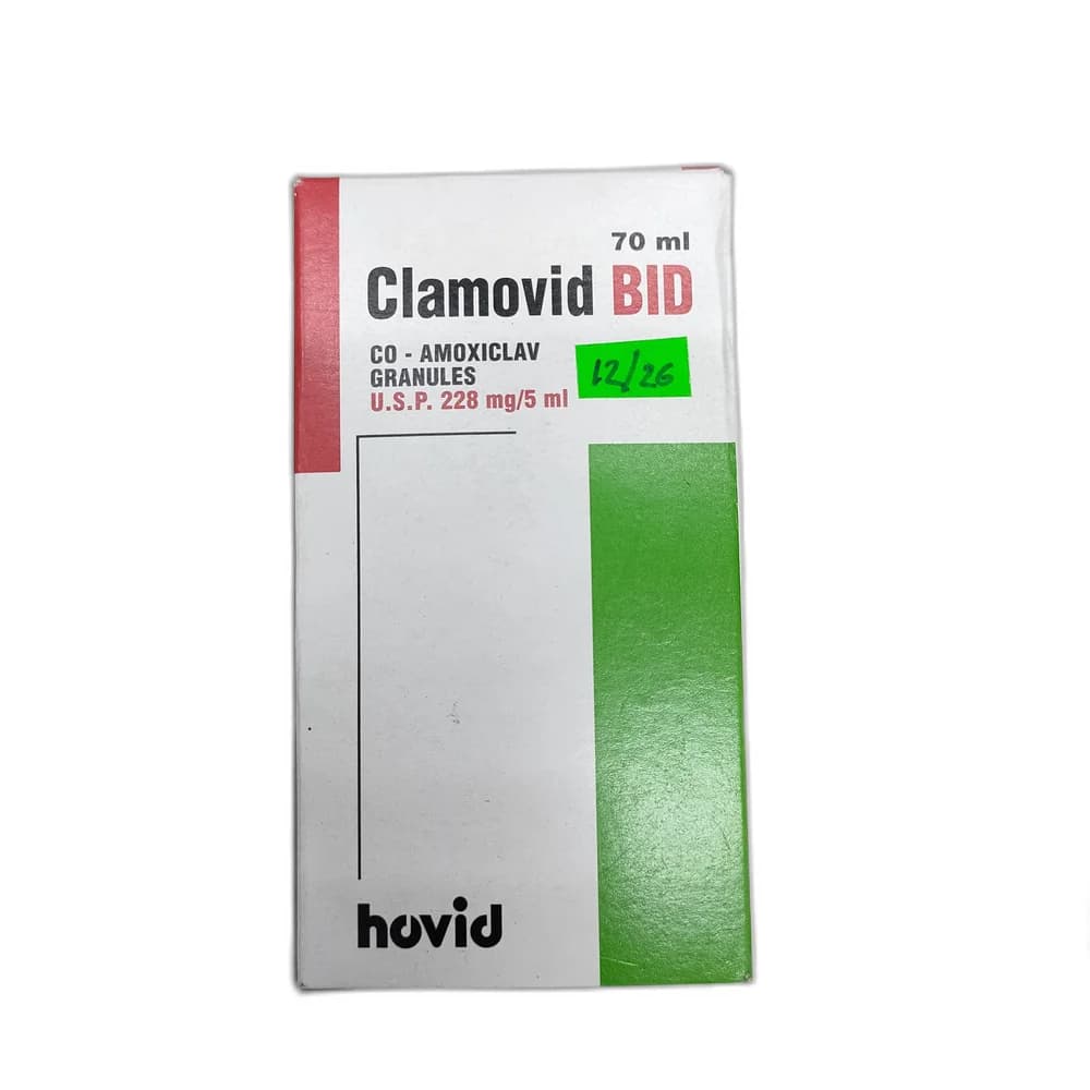 Clamovid BID 228 mg / 5 ml
