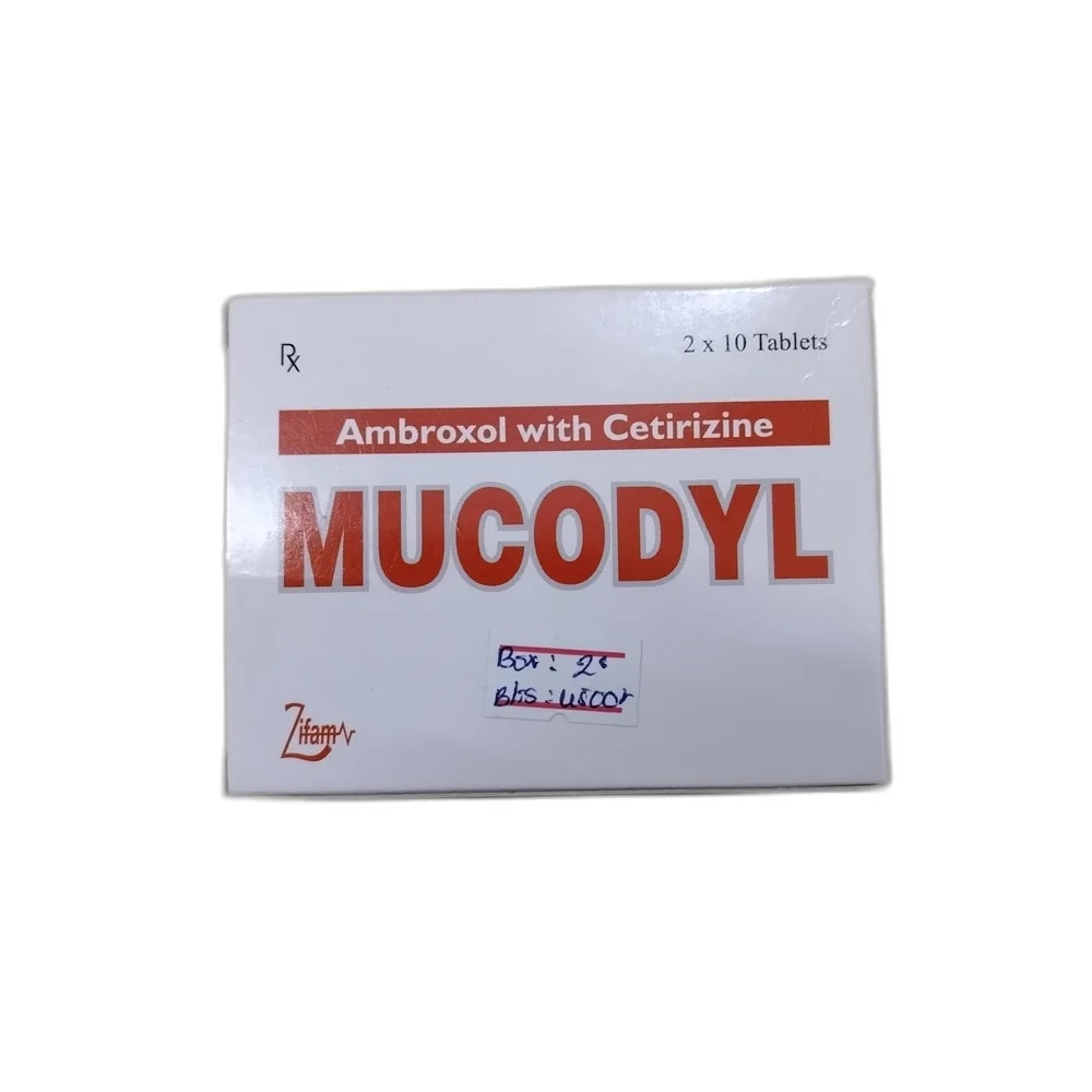 Mucodyl 60 mg / 5 mg - PHARMACIE LA BELLE PHARMA