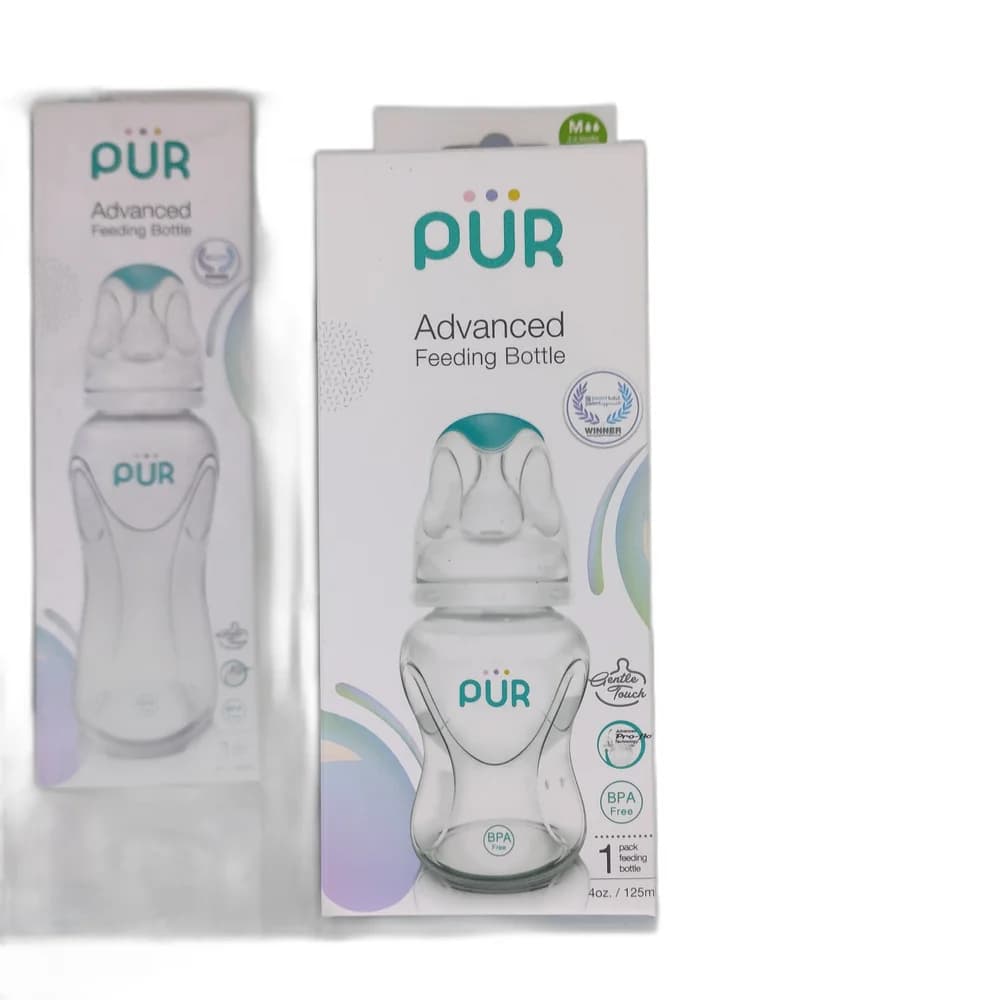PUR Advanced Feeding Bottle 125ml Not available