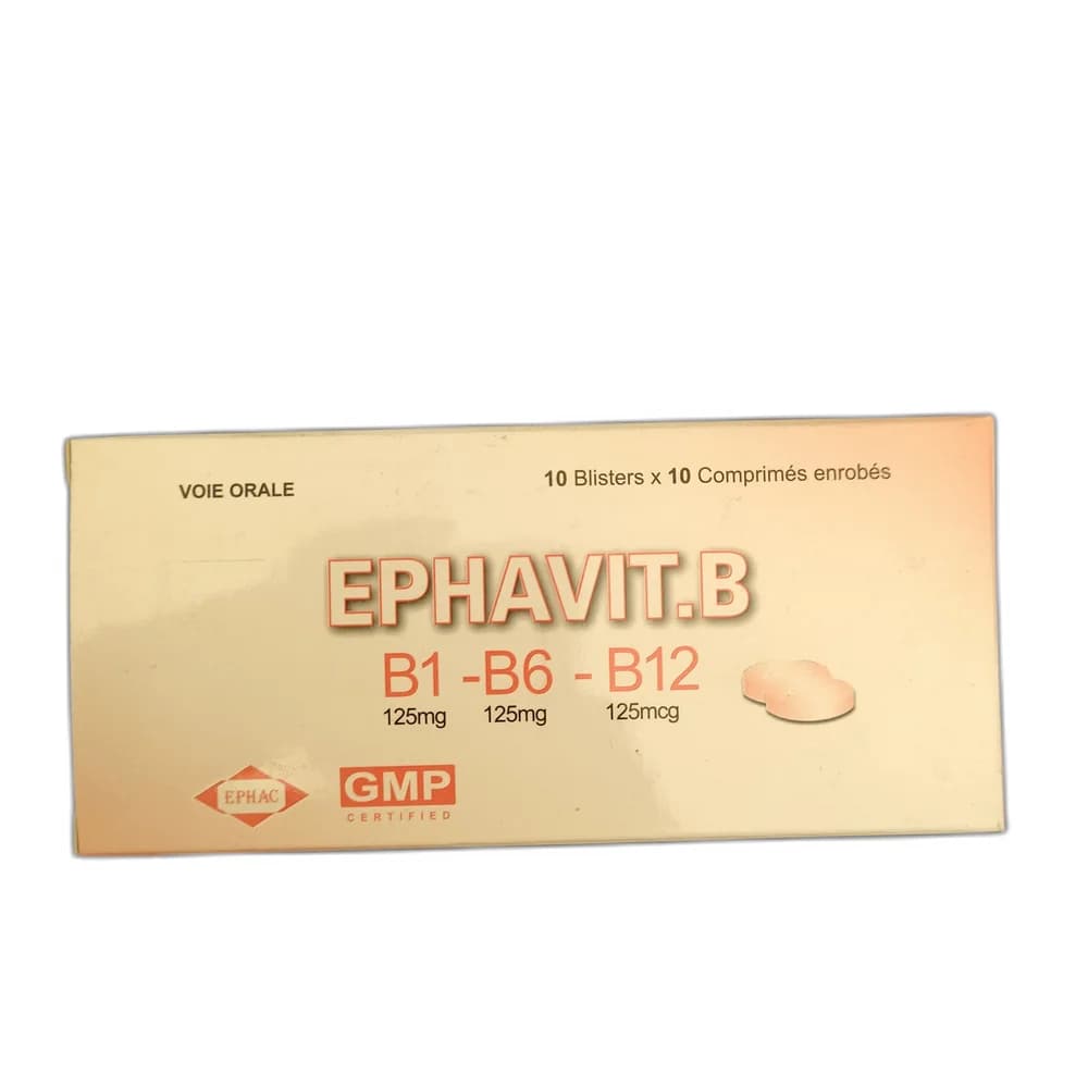 Ephavit.B 125 mg / 125 mg / 125 mcg