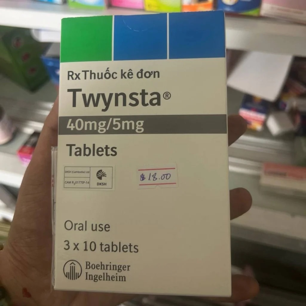 Twynsta® 40 mg / 5 mg - SETHIKA CARE Pharmacy