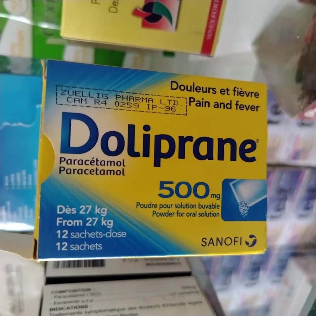 Doliprane 500 (Sachet) 500 mg