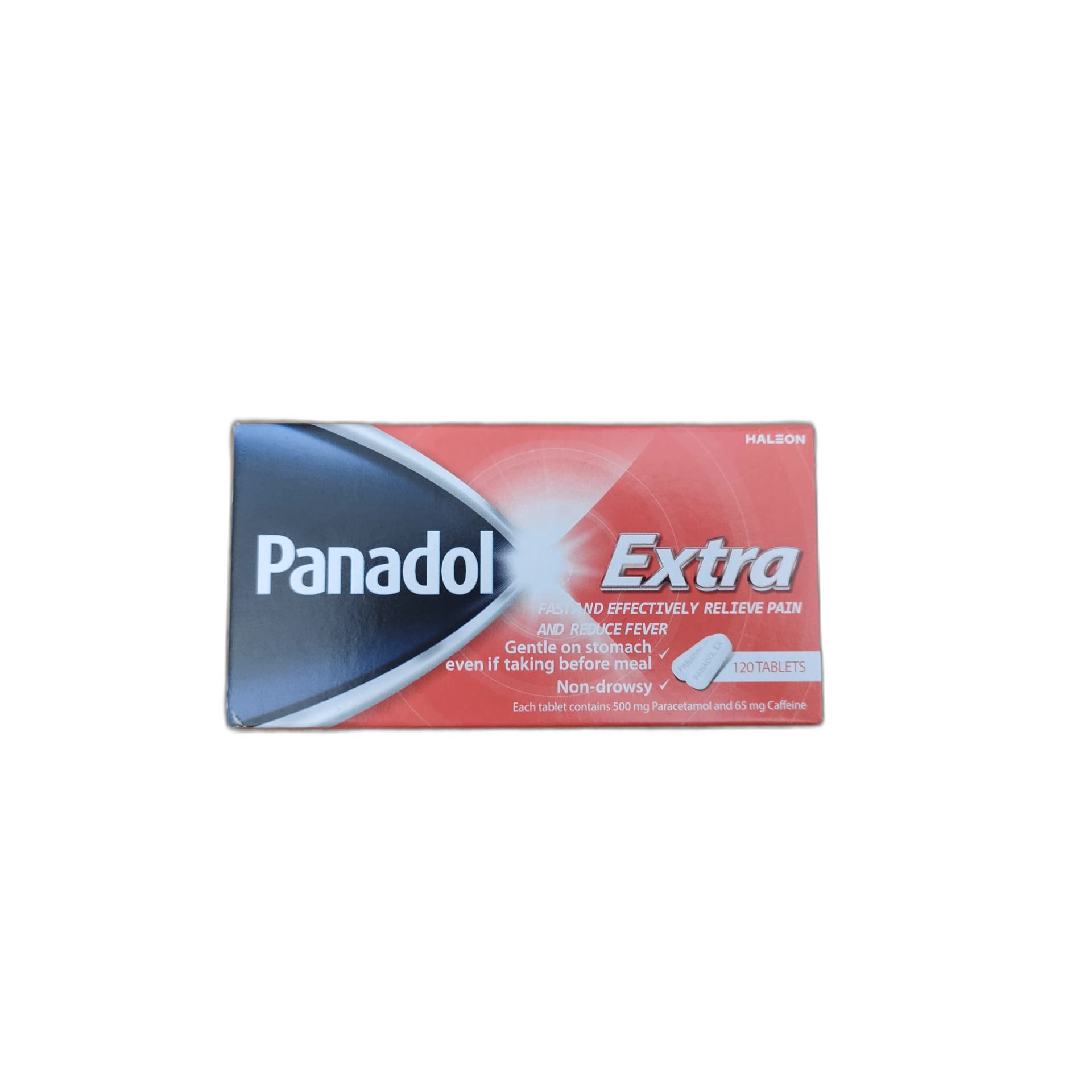 Panadol Extra tablets Paracetamol 500mg + Caffeine 65mg