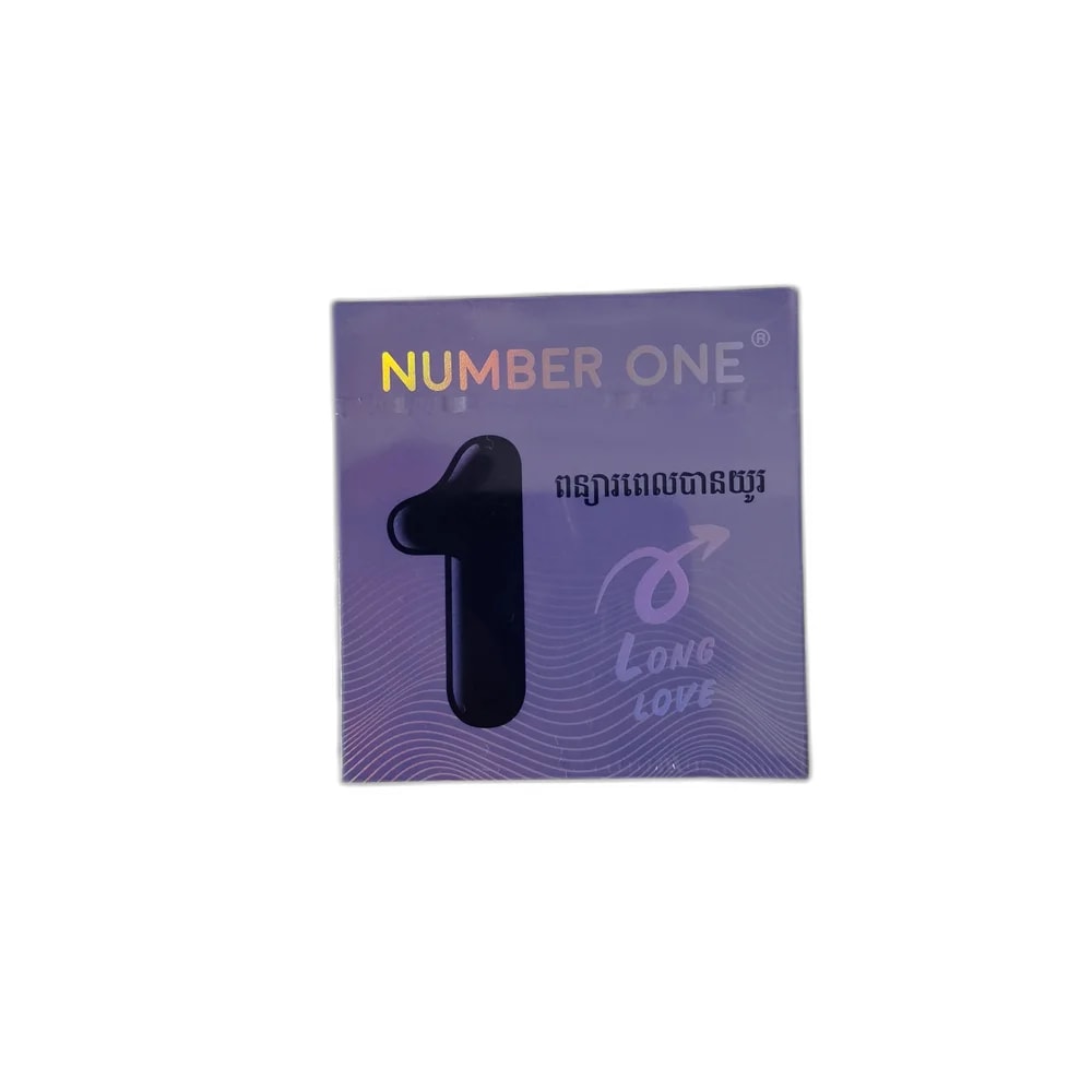 Number One Long Love (with Benzocaine 5% w/w; 3 pcs) - PHARMACIE RATANAK