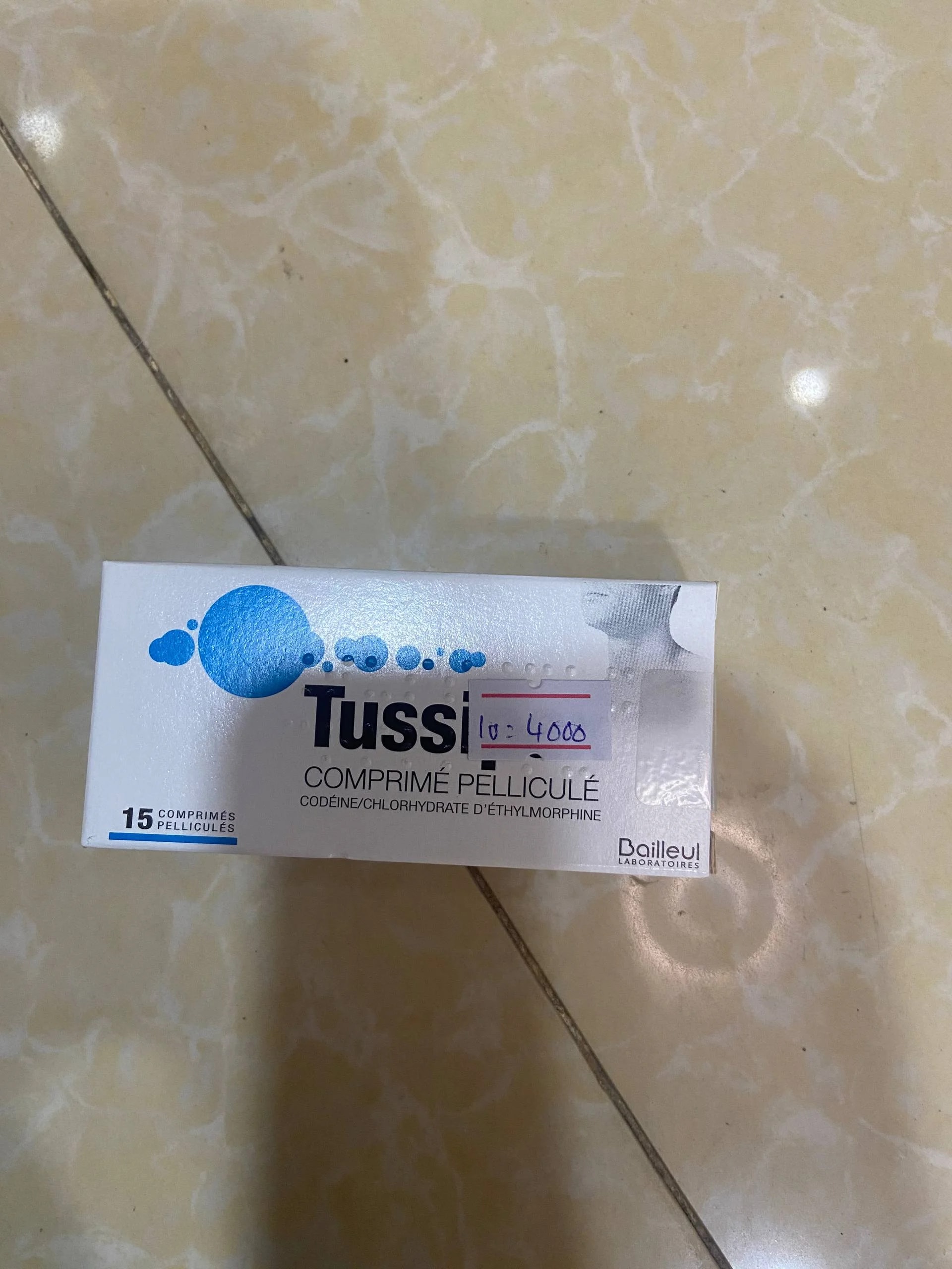 Tussipax Codeine + Ethylmorphine Cough Tablets - MONGKUL SOKHAPHEAP PHARMACY