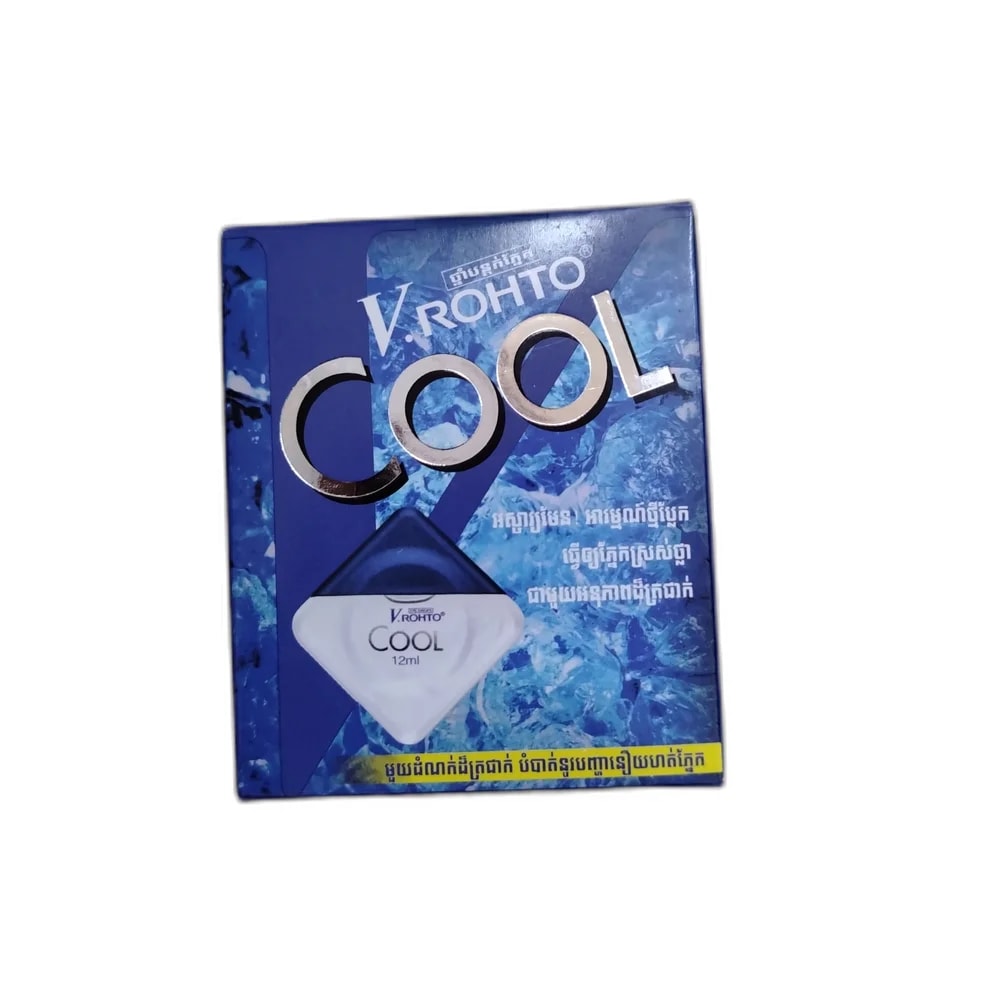V.Rohto Cool 120 mg / 24 mg / 12 mg / 6 mg / 3.6 mg per 12 ml - PHARMACIE LA BELLE PHARMA