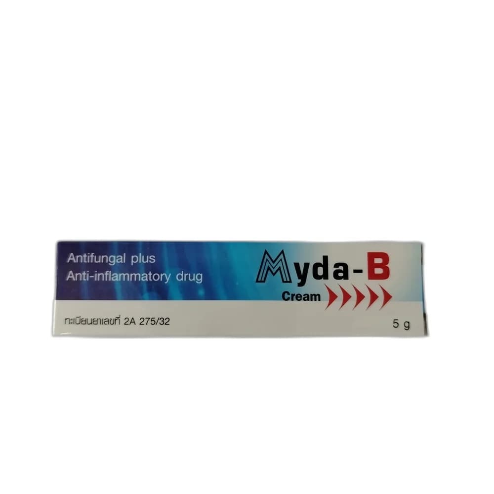 Myda-B Clotrimazole 1% w/w, Betamethasone (as Valerate) 0.1% w/w