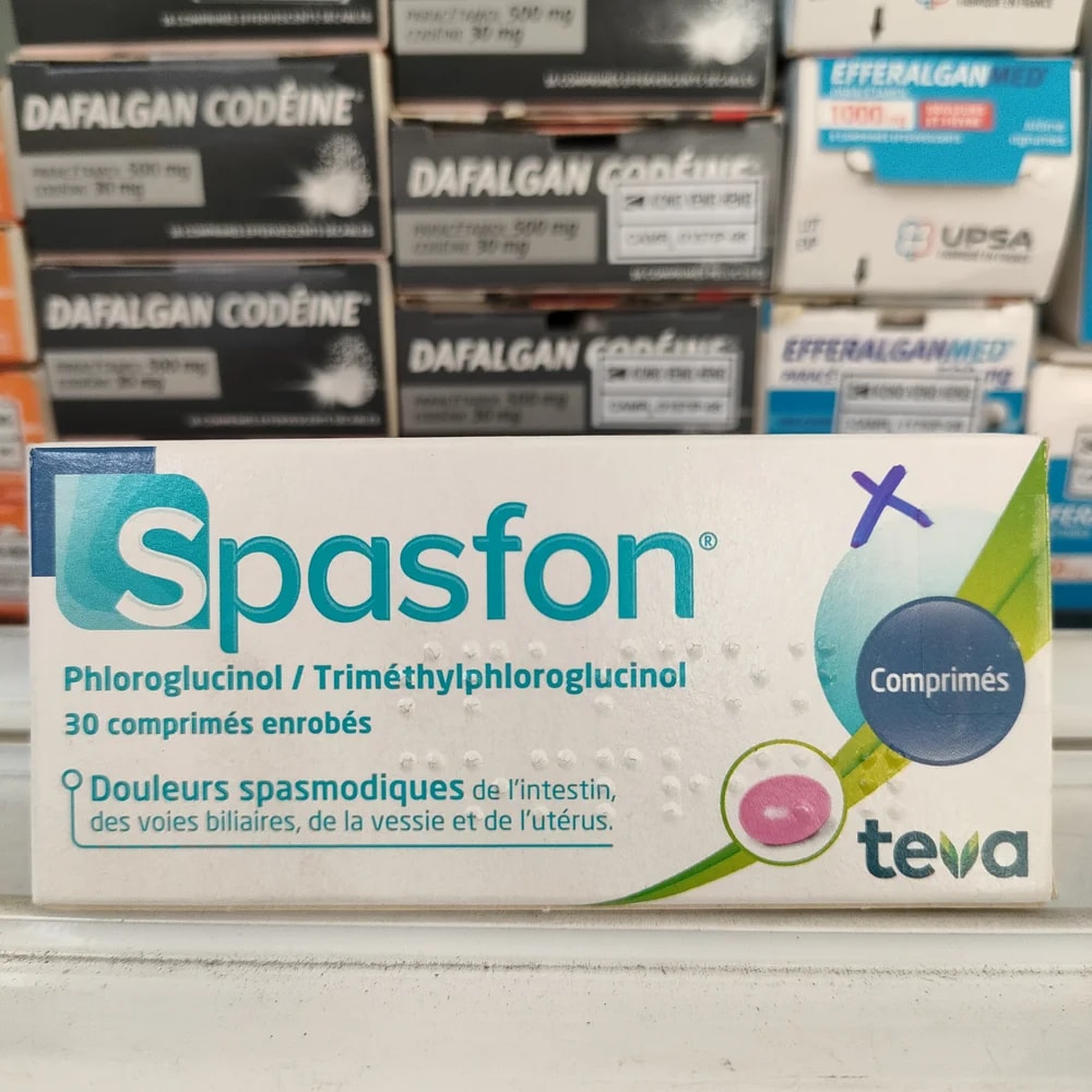 Spasfon Phloroglucinol 62.233 mg / Trimethylphloroglucinol 80 mg - Depot De Pharmacie "A" Kim Houy