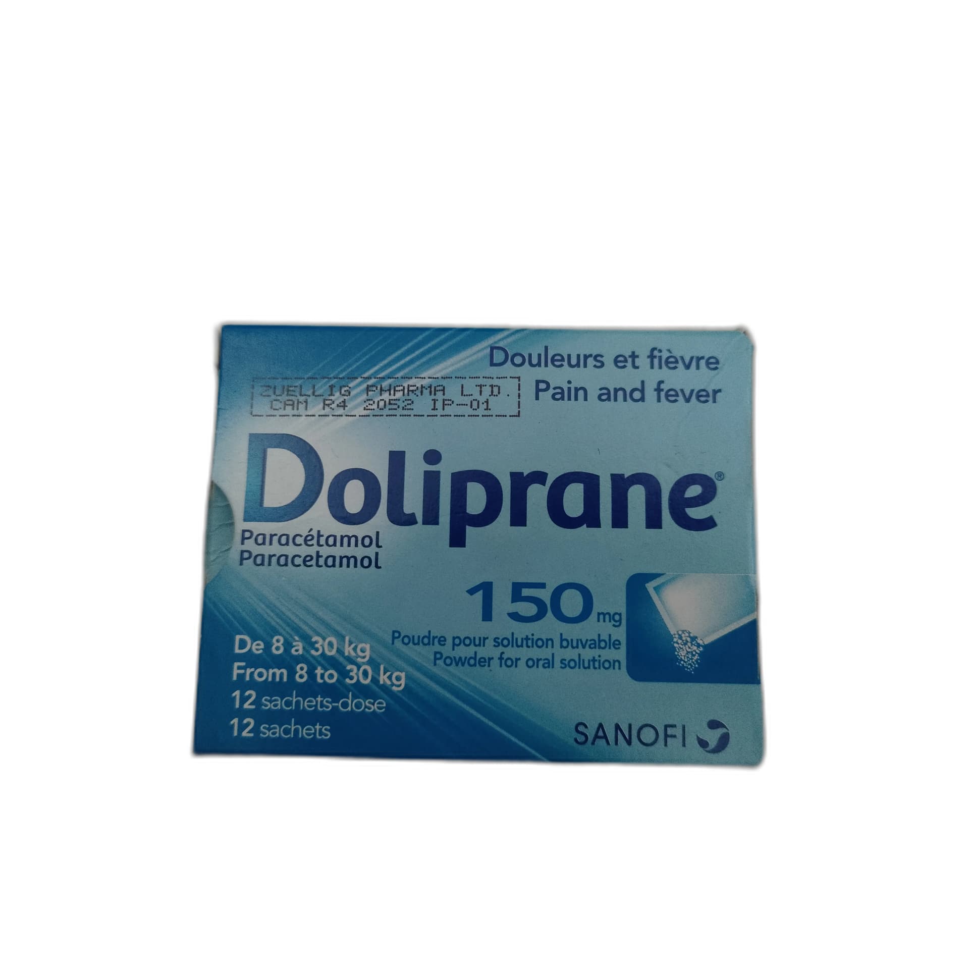 Doliprane 150 mg