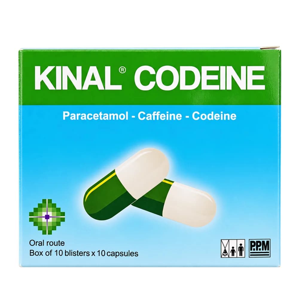 Kinal Codeine 400 mg / 50 mg / 20 mg