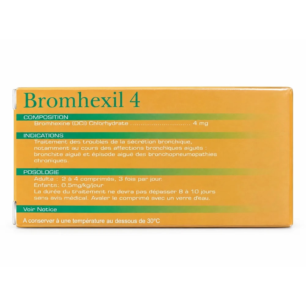 Bromhexil 4 Bromhexine hydrochloride 4 mg - Pharmacy Krech hong