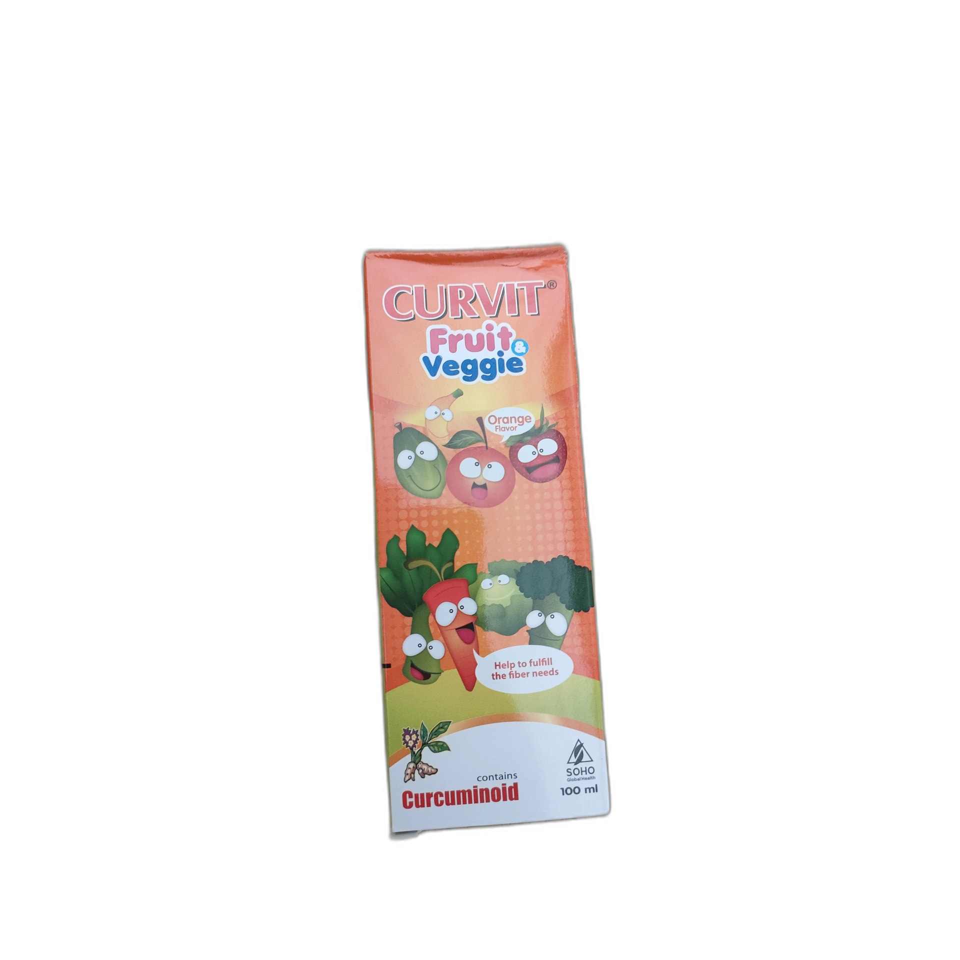 Curvit Fruit and Veggie 100 ml - PHARMARCY DARA RAKSMEY KOK CHAMBOK