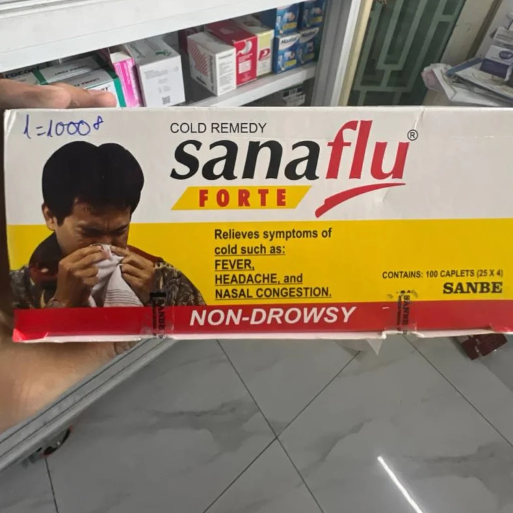 Sanaflu Forte 650mg - SETHIKA CARE Pharmacy