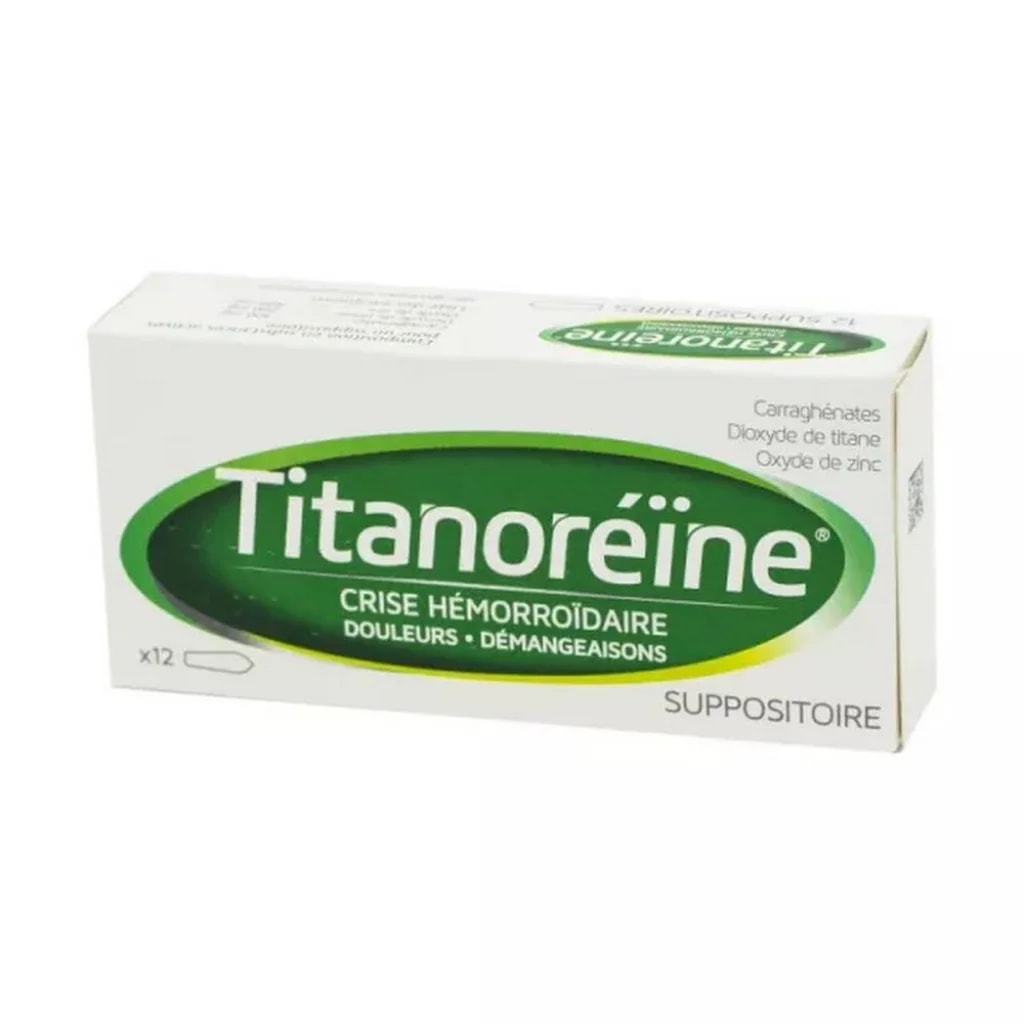 Titanoréine Suppositoires 300 mg / 200 mg / 400 mg - PHARMA ASSIST PHARMACY