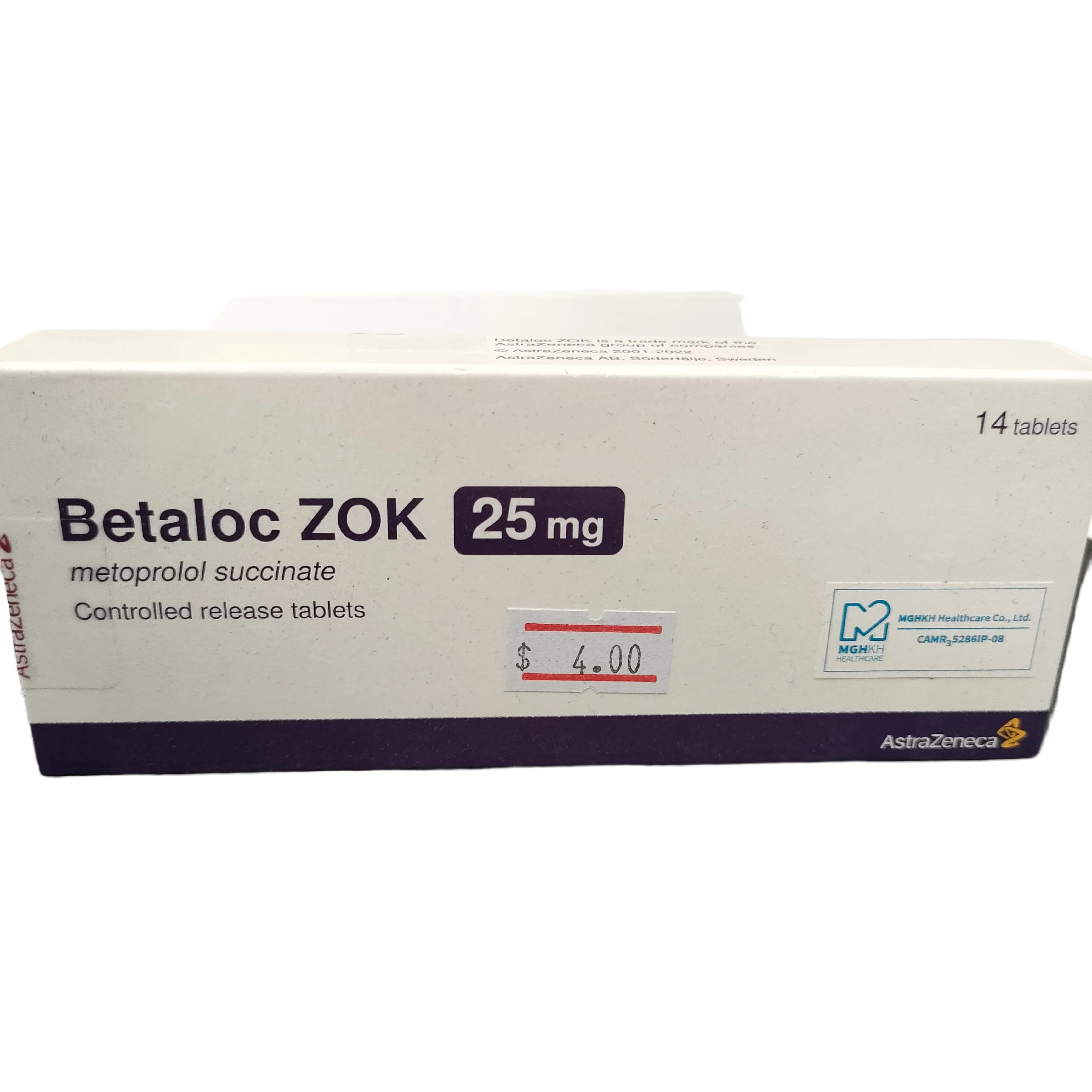 Betaloc ZOK 25mg - PHARMACY PONLEU AOSOT