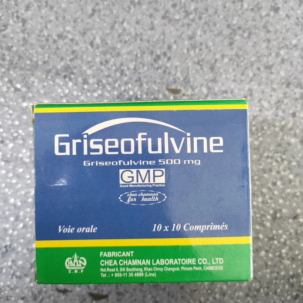 Griseofulvine 500 mg