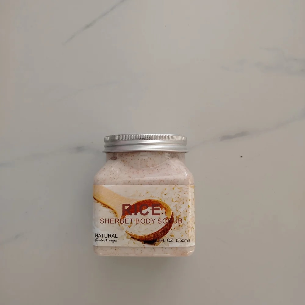 Wokali Rice Sherbet Body Scrub 350 ml - Pharmacy Krech hong