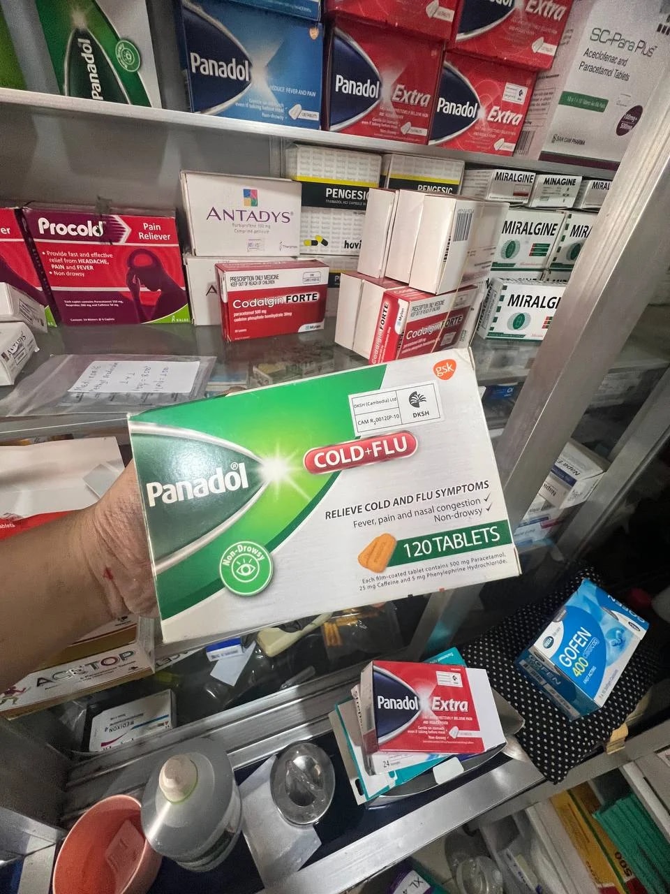 Panadol Extra Paracetamol 500mg + Caffeine 65mg - MONGKUL SOKHAPHEAP PHARMACY