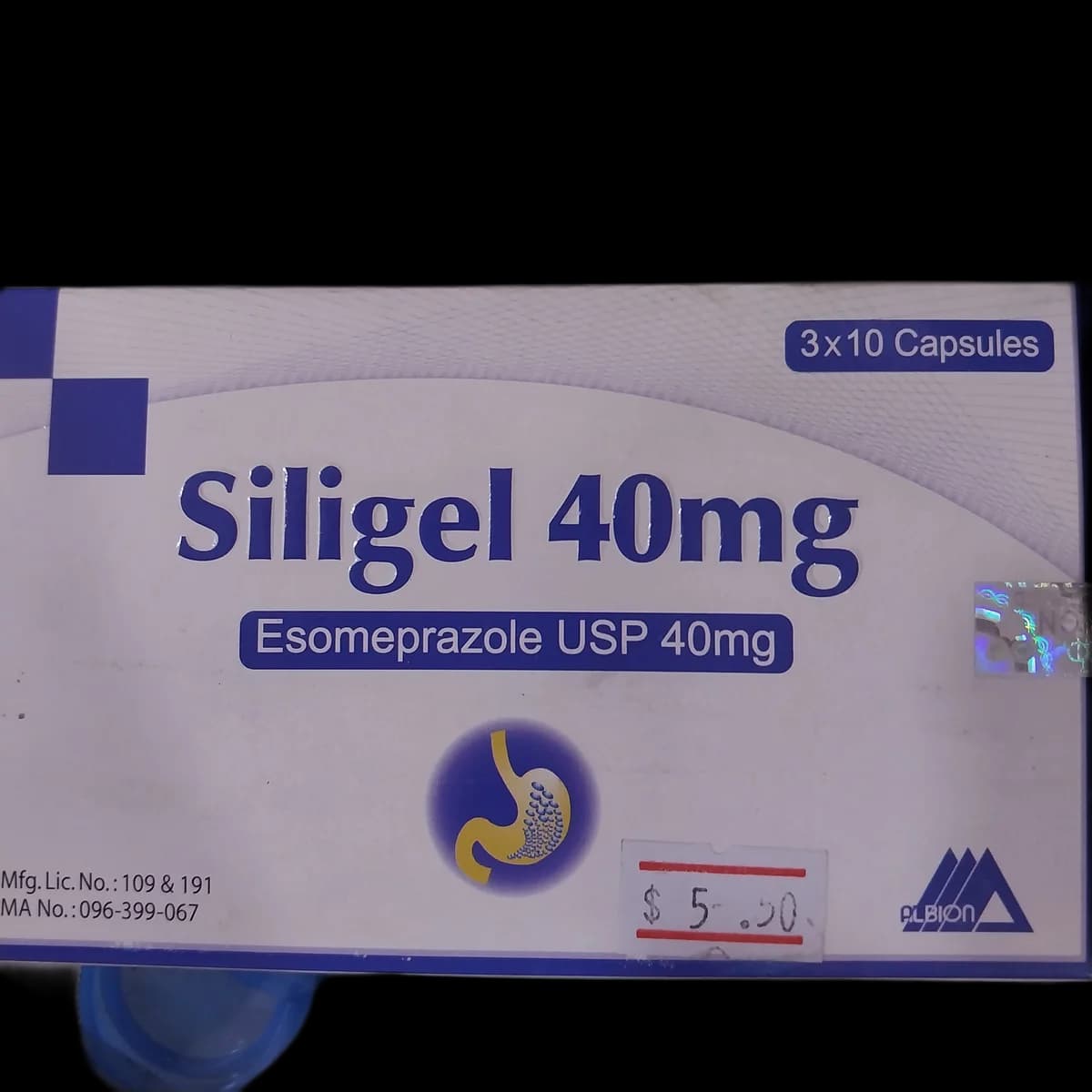 Siligel 40mg 40mg